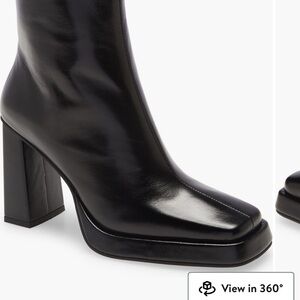 Jeffrey Campbell Black Heeled Boots